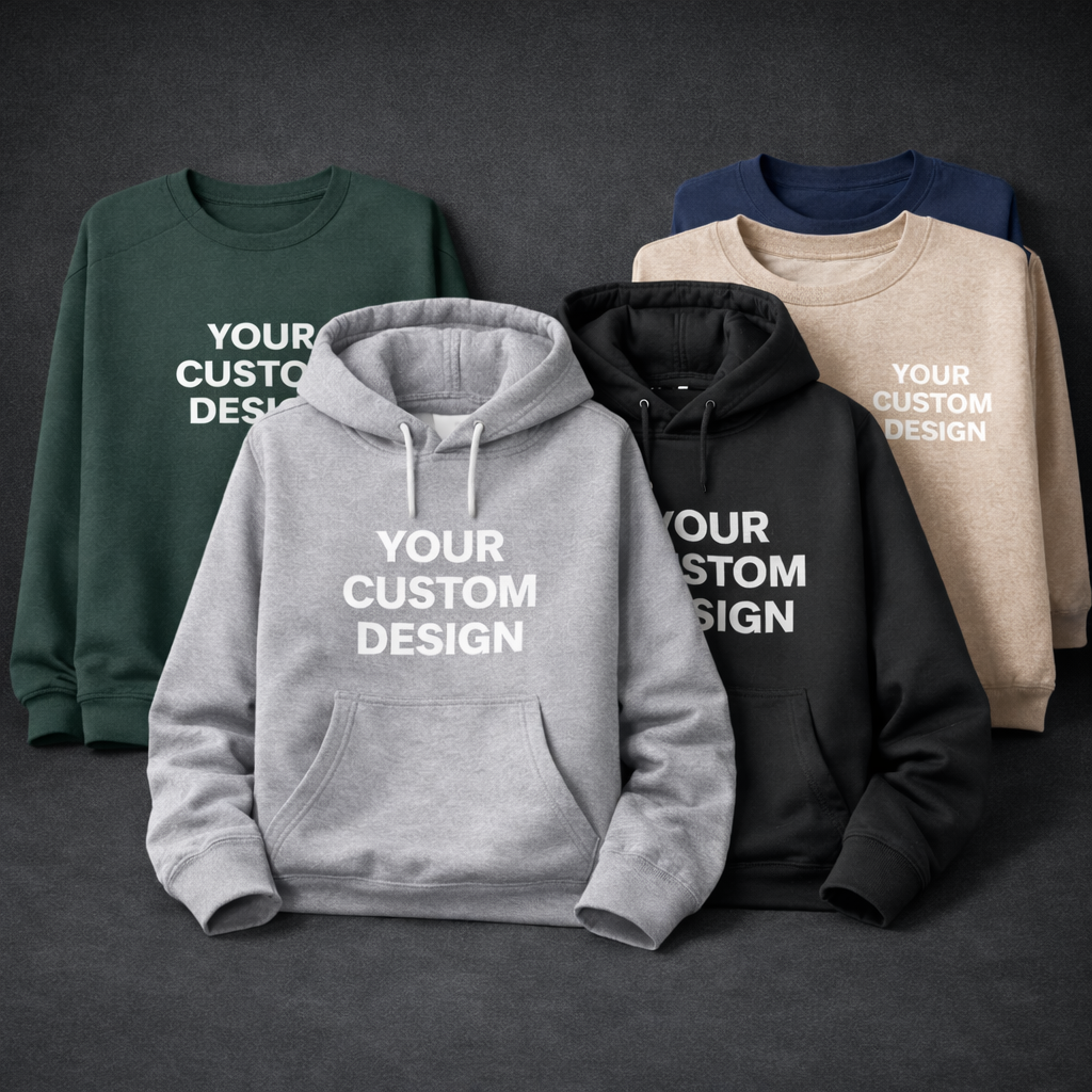 Custom Hoodies & Sweaters