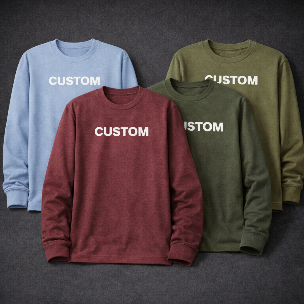 Custom Long Sleeve Shirts
