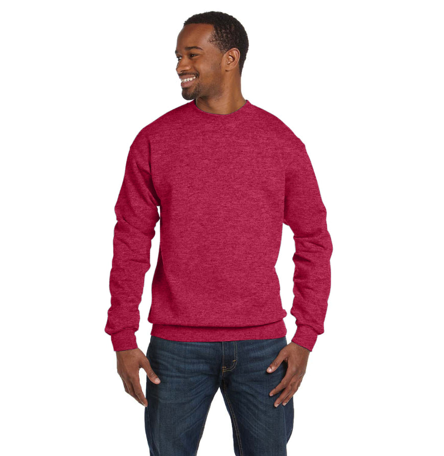 Hanes P1607 Unisex EcoSmart® 50/50 Crewneck Sweatshirt 7.8 oz