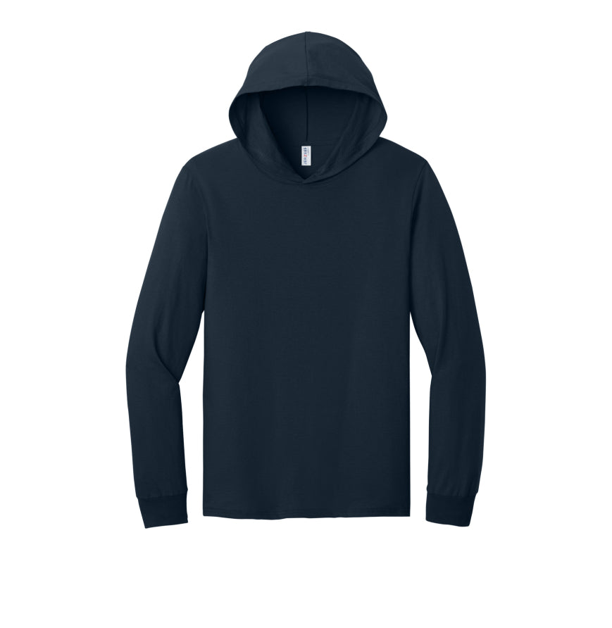 Jerzees 363LH Unisex Cotton Long Sleeve Hooded T-Shirt