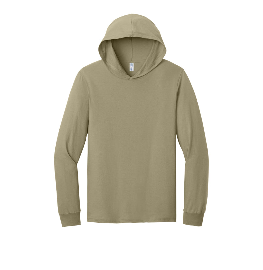 Jerzees 363LH Unisex Cotton Long Sleeve Hooded T-Shirt