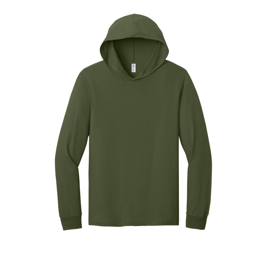 Jerzees 363LH Unisex Cotton Long Sleeve Hooded T-Shirt