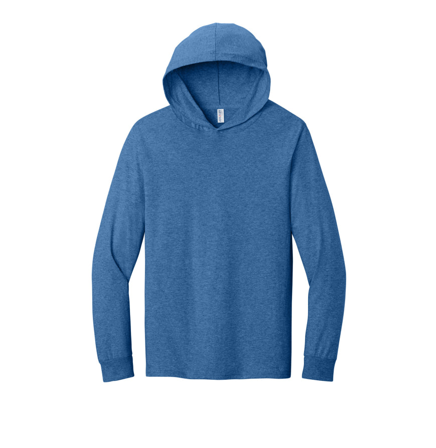 Jerzees 363LH Unisex Cotton Long Sleeve Hooded T-Shirt