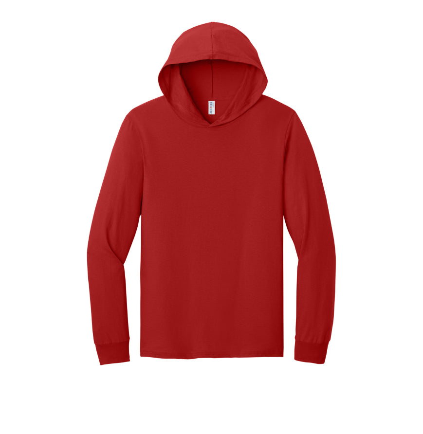 Jerzees 363LH Unisex Cotton Long Sleeve Hooded T-Shirt