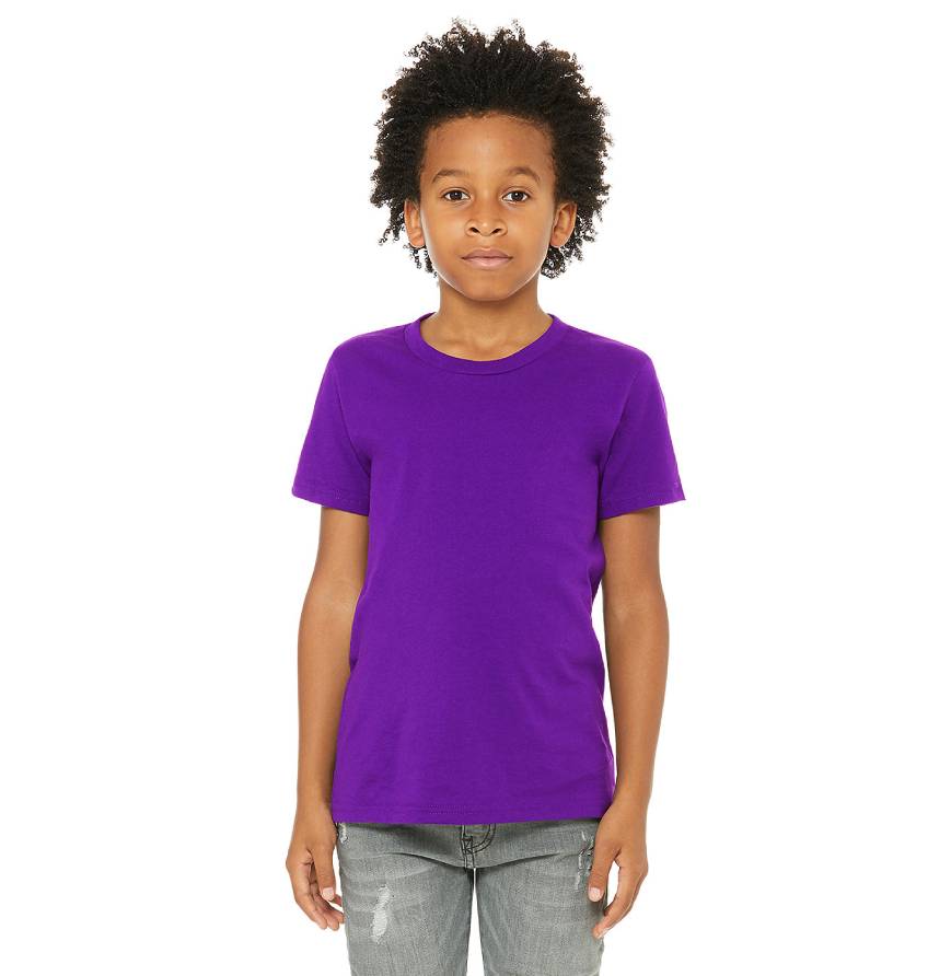 Bella + Canvas 3001Y Youth Jersey T-Shirt