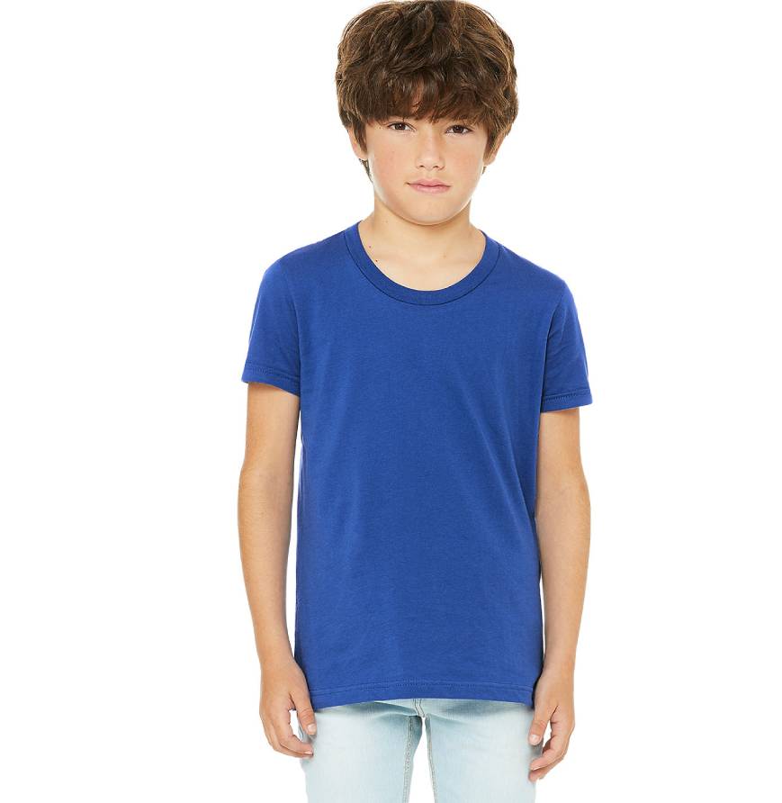 Bella + Canvas 3001Y Youth Jersey T-Shirt