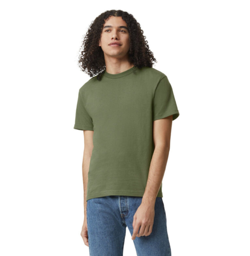 American Apparel AL1301 Heavyweight 6.0 Oz 100% Cotton Adult T-Shirt