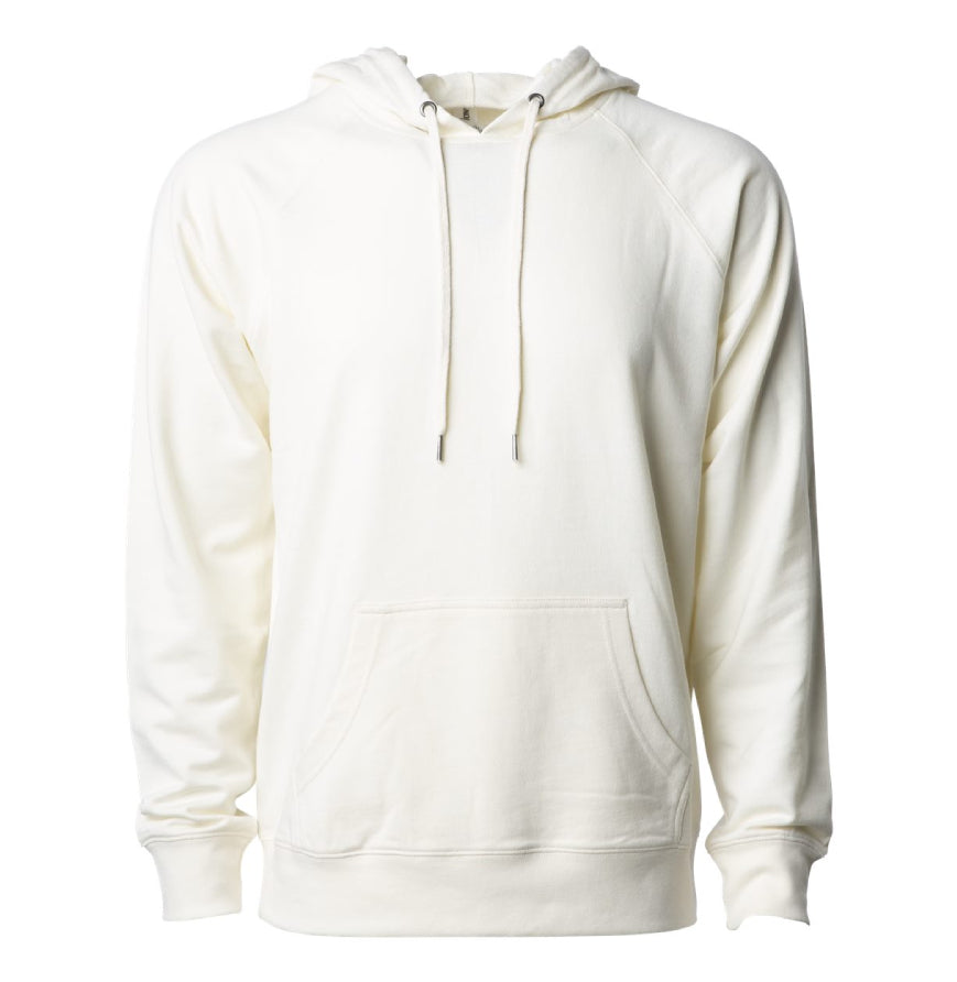 Independent Trading SS1000 Icon Unisex Lightweight Loopback Terry Hooded Sweatshirt-SS1000