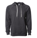 Independent Trading SS1000 Icon Unisex Lightweight Loopback Terry Hooded Sweatshirt-SS1000