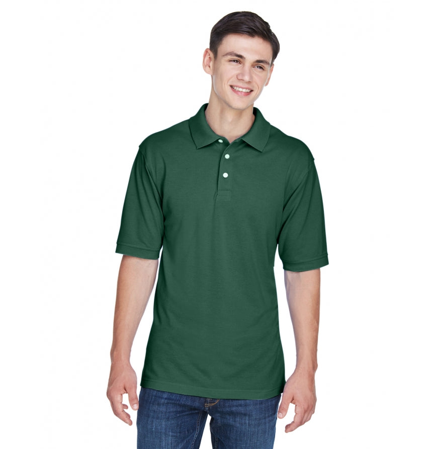 Harriton M265 Mens 56 oz Easy Blend Polo