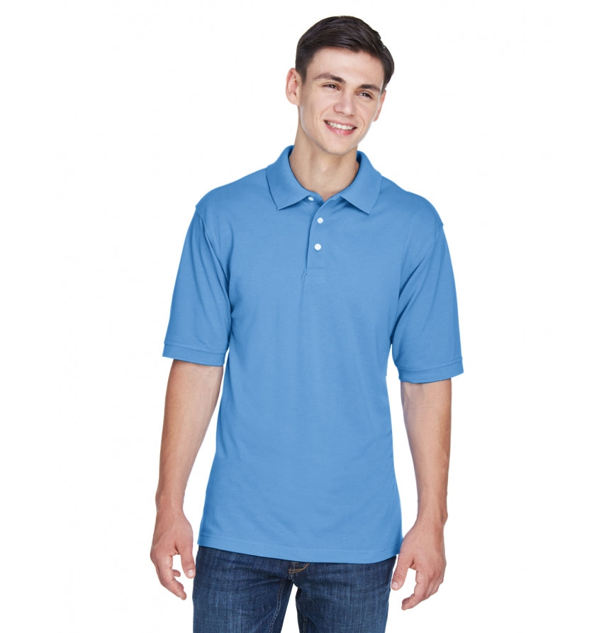 Harriton M265 Mens 56 oz Easy Blend Polo