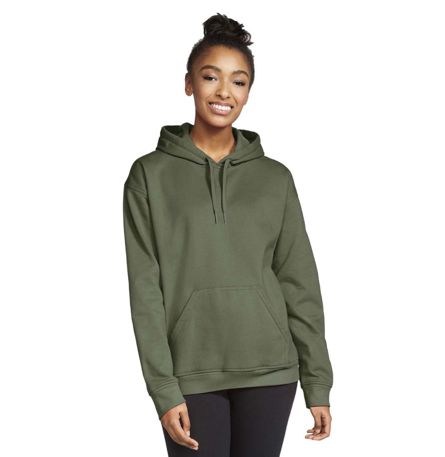 Gildan SF500 Unisex Softstyle® Midweight Hooded Sweatshirt