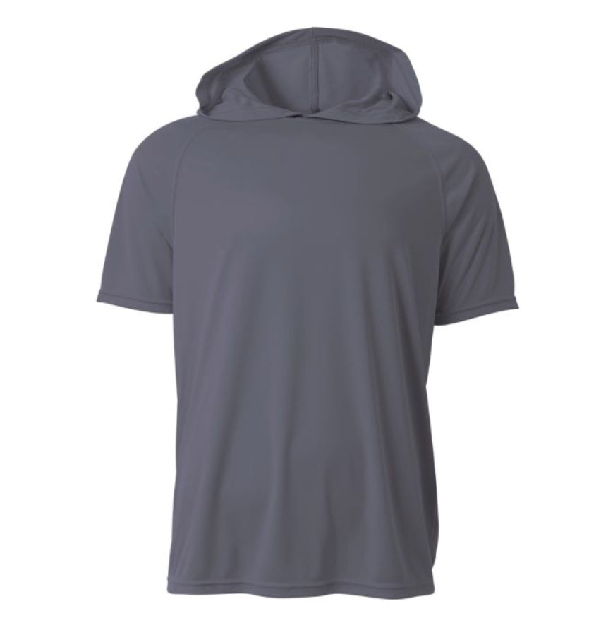 A4 Apparel N3408 Men's UPF 44+ Performance Poly Hooded Tee