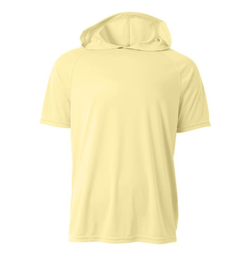 A4 Apparel N3408 Men's UPF 44+ Performance Poly Hooded Tee
