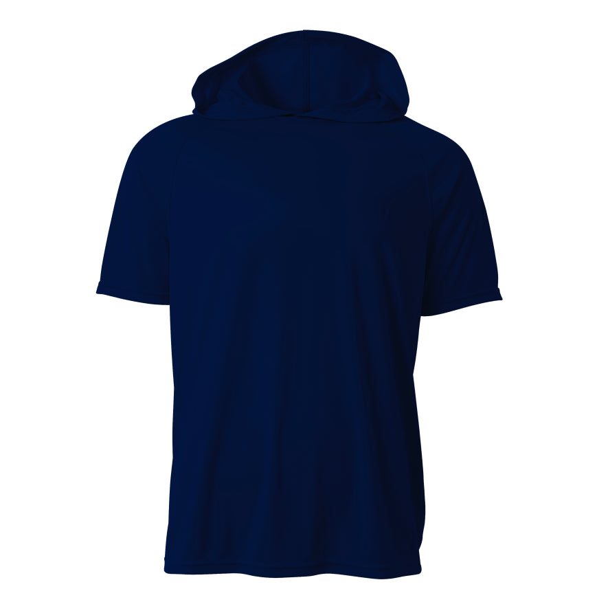 A4 Apparel N3408 Men's UPF 44+ Performance Poly Hooded Tee