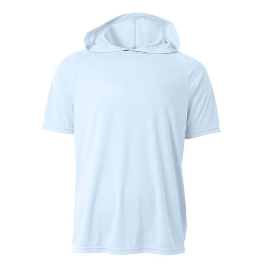 A4 Apparel N3408 Men's UPF 44+ Performance Poly Hooded Tee