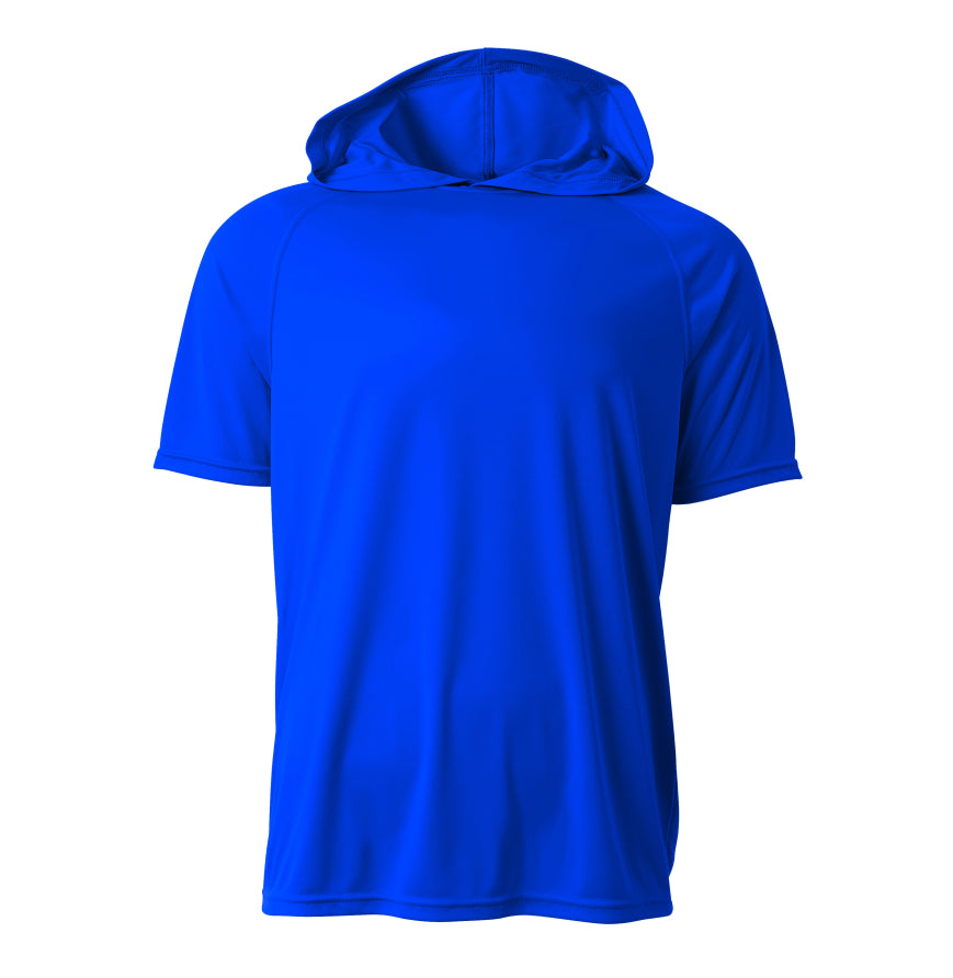 A4 Apparel N3408 Men's UPF 44+ Performance Poly Hooded Tee
