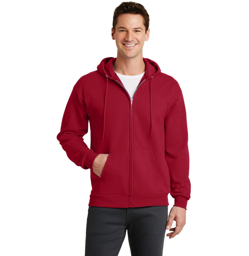 Port & Company - Core Fleece Full-Zip Hooded Sweatshirt