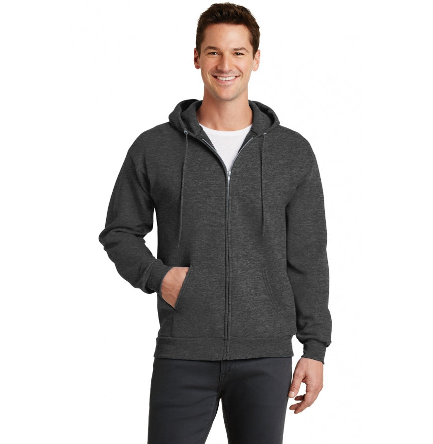 Port & Company - Core Fleece Full-Zip Hooded Sweatshirt