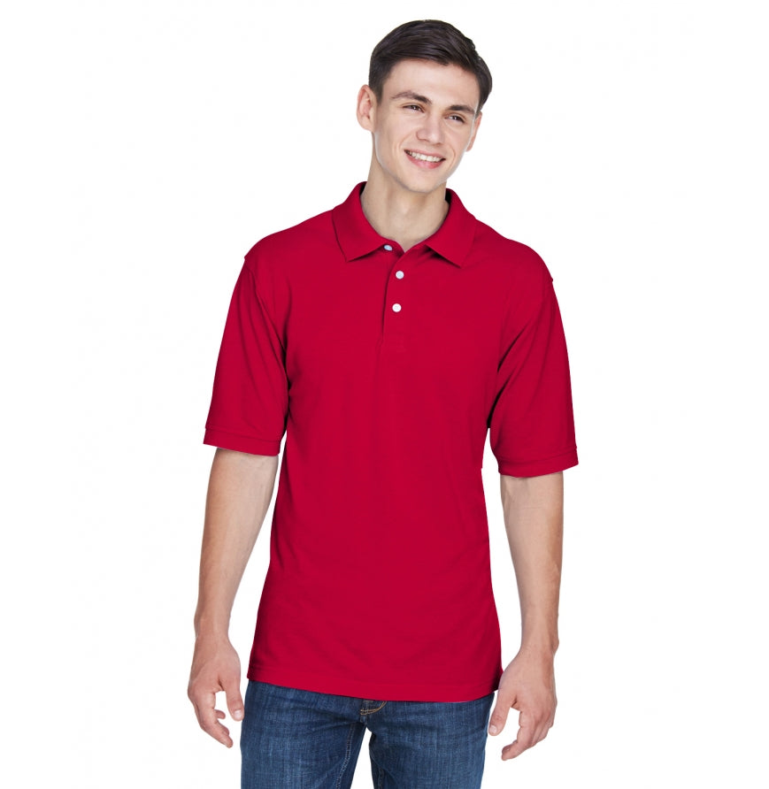 Harriton M265 Mens 56 oz Easy Blend Polo