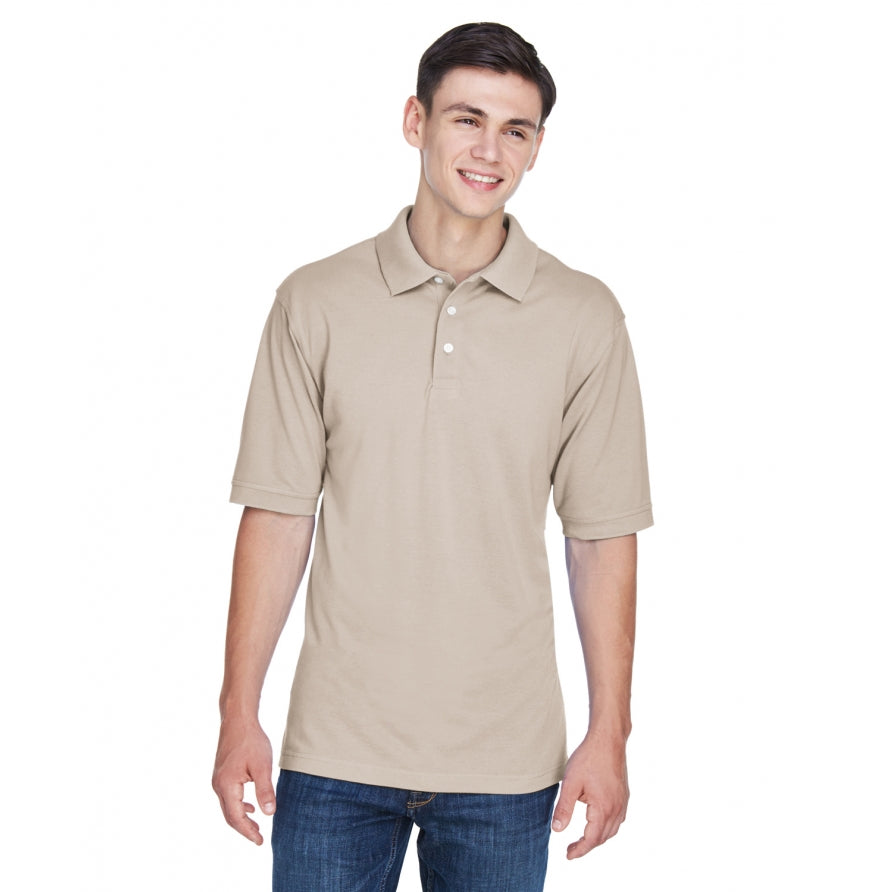 Harriton M265 Mens 56 oz Easy Blend Polo