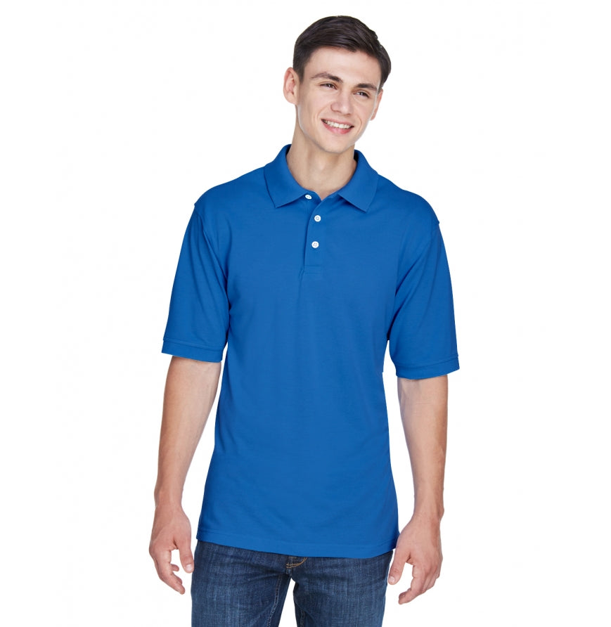 Harriton M265 Mens 56 oz Easy Blend Polo