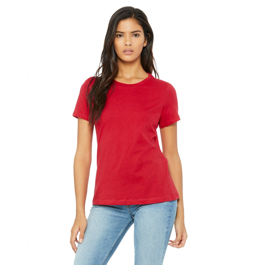 Bella + Canvas B6400 Women's Relaxed Jersey T-Shirt