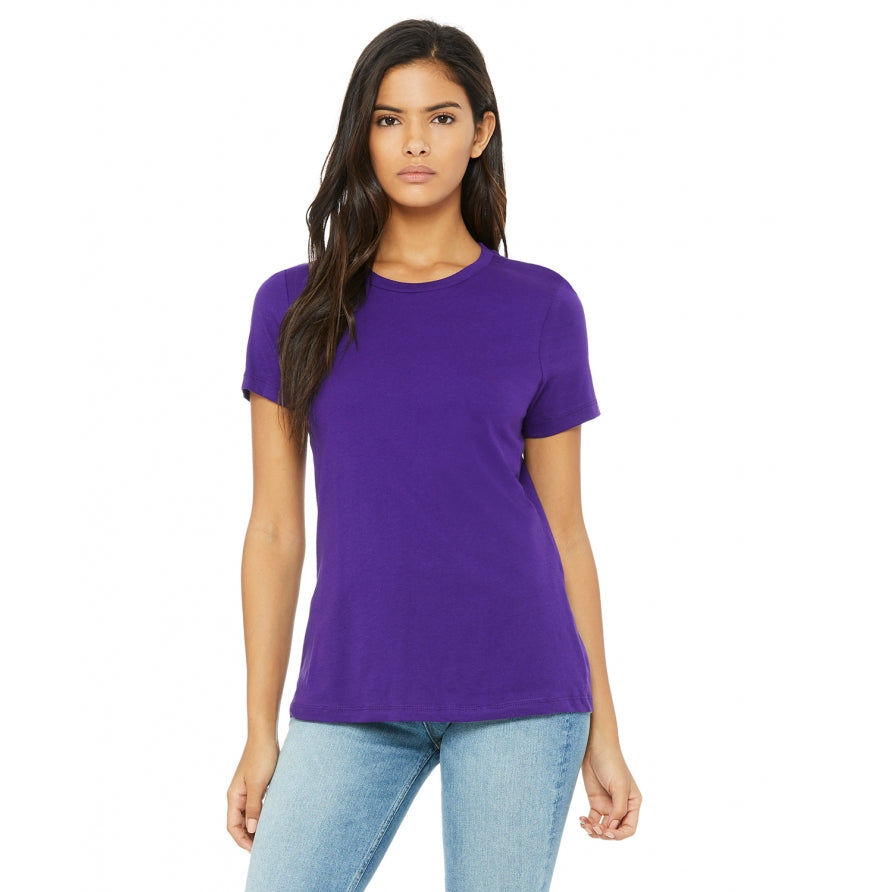 Bella + Canvas B6400 Women's Relaxed Jersey T-Shirt