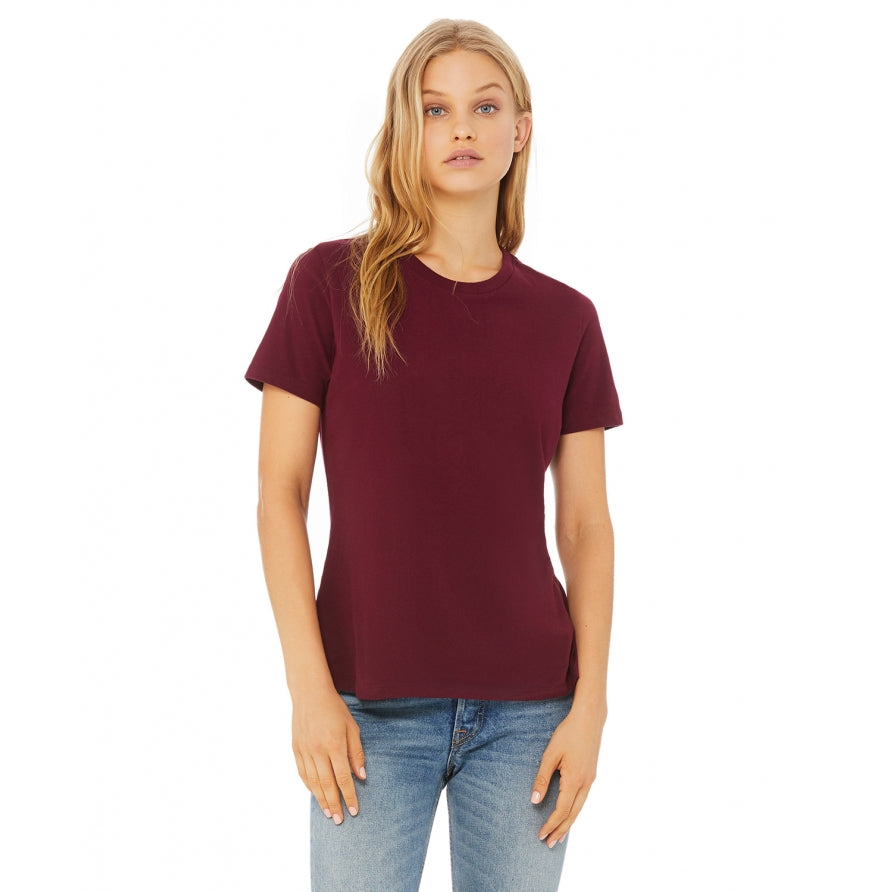 Bella + Canvas B6400 Women's Relaxed Jersey T-Shirt