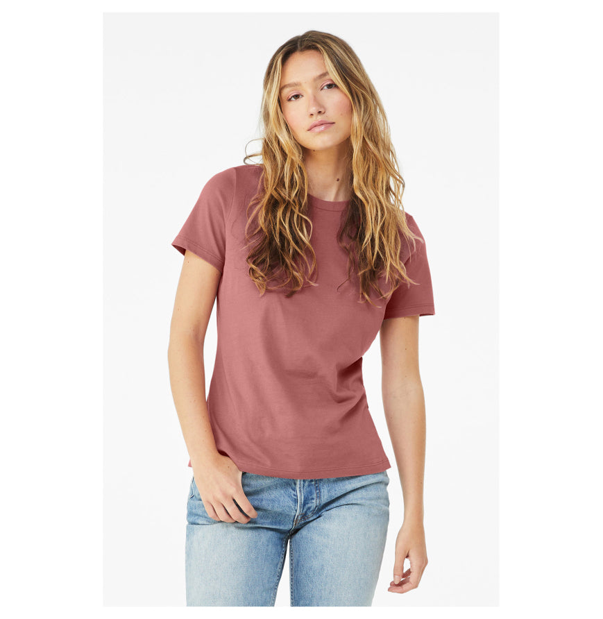 Bella + Canvas B6400 Women's Relaxed Jersey T-Shirt