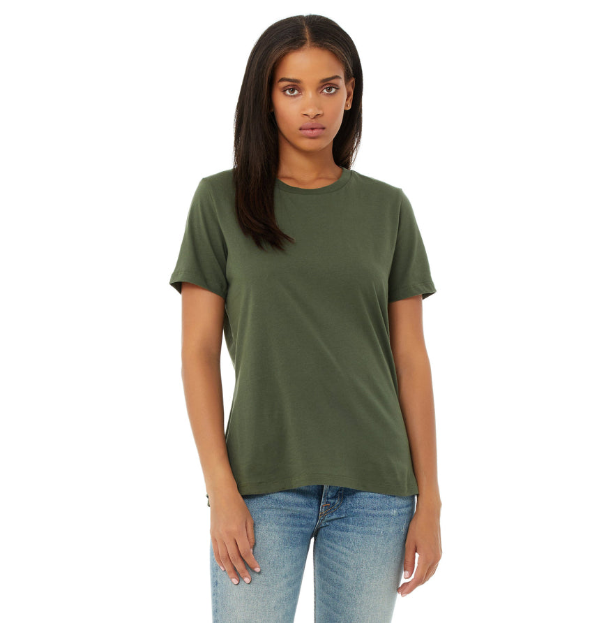 Bella + Canvas B6400 Women's Relaxed Jersey T-Shirt
