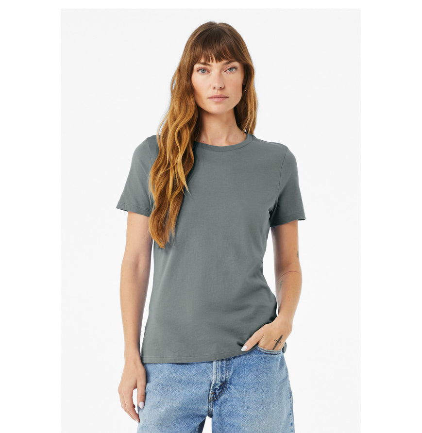 Bella + Canvas B6400 Women's Relaxed Jersey T-Shirt