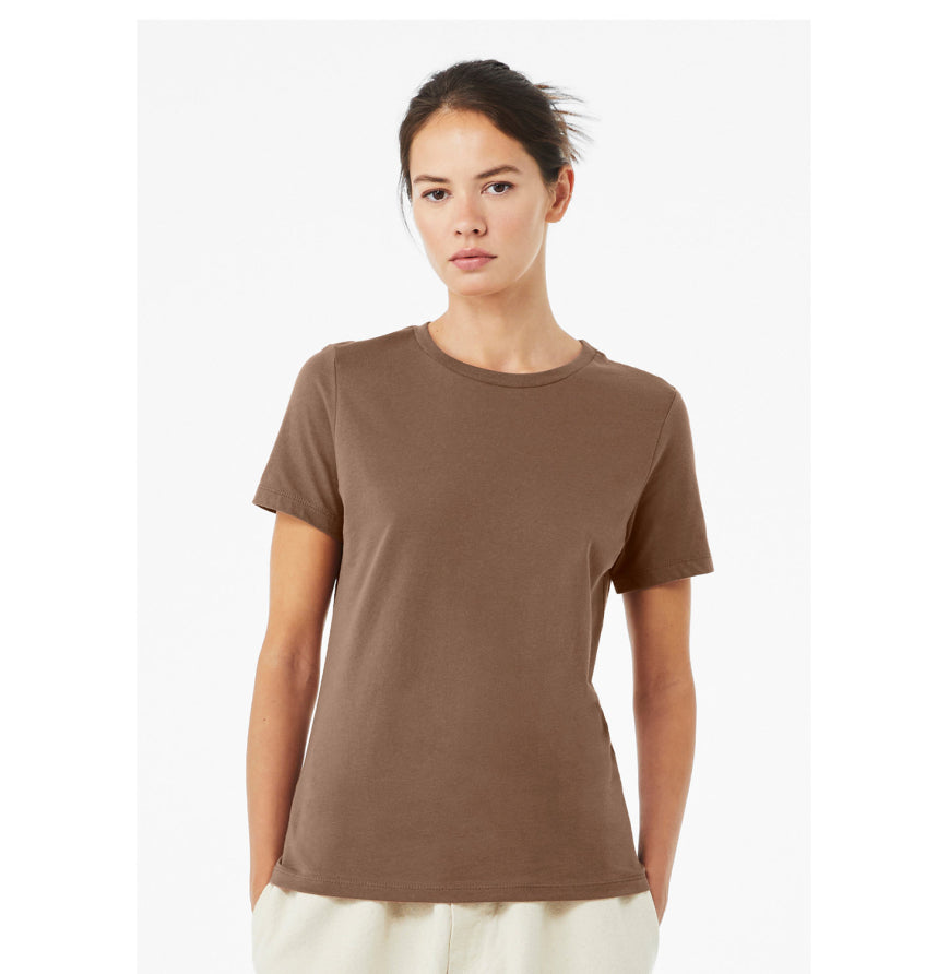 Bella + Canvas B6400 Women's Relaxed Jersey T-Shirt