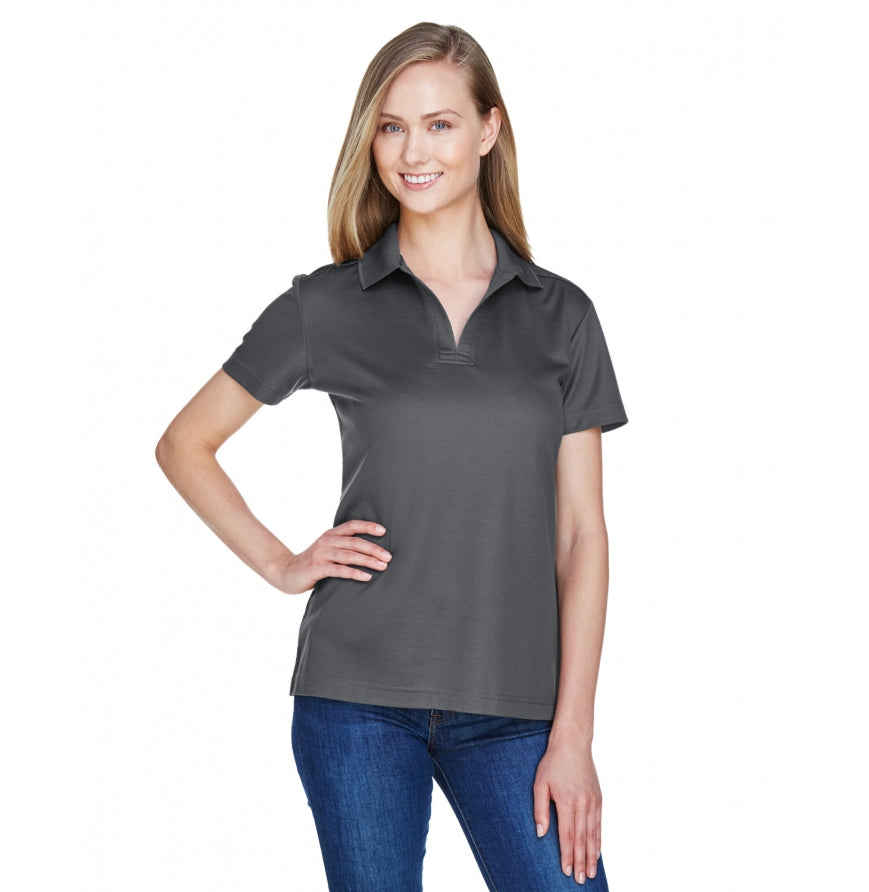 Devon & Jones DG20W Women's Plaited Polo