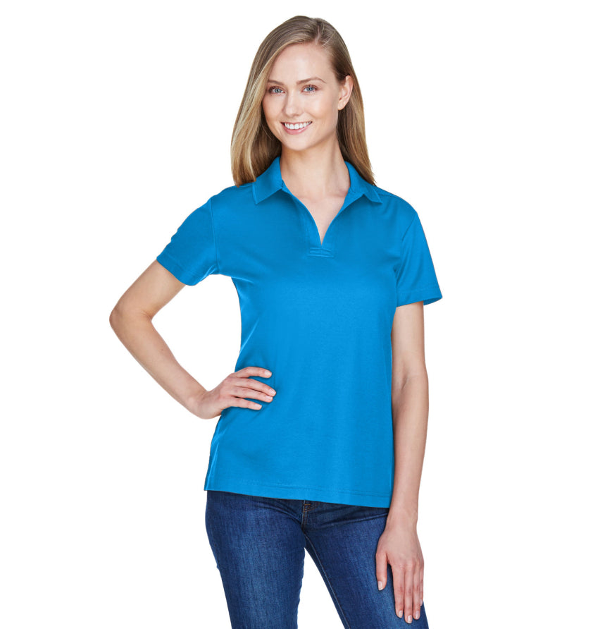 Devon & Jones DG20W Women's Plaited Polo