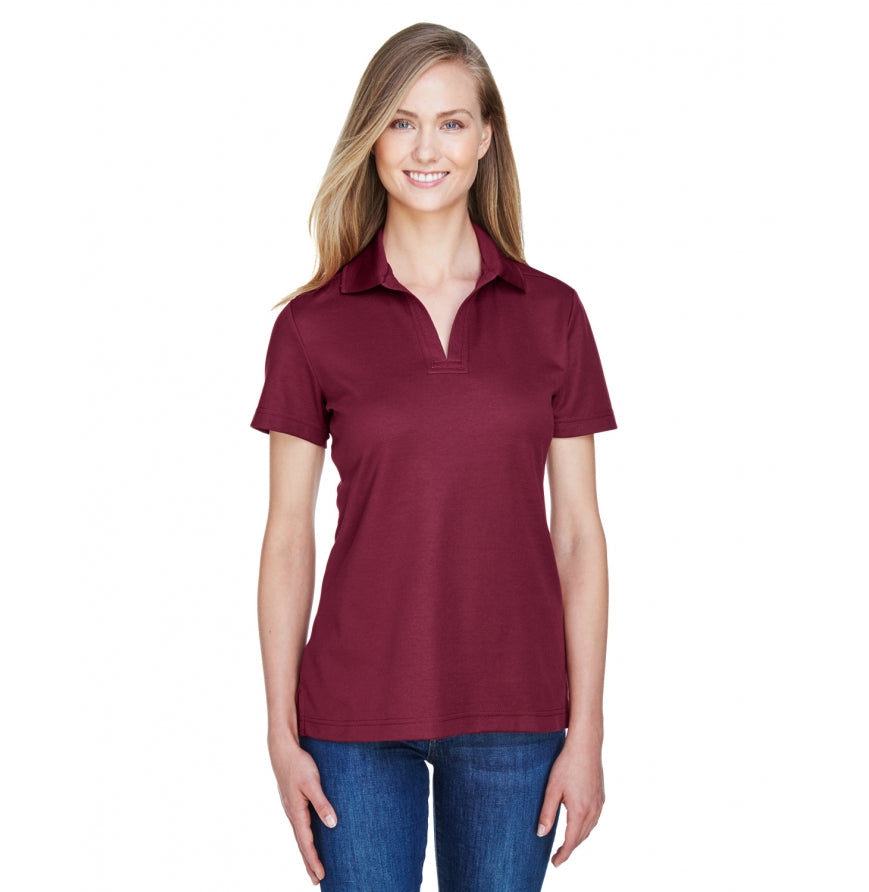 Devon & Jones DG20W Women's Plaited Polo