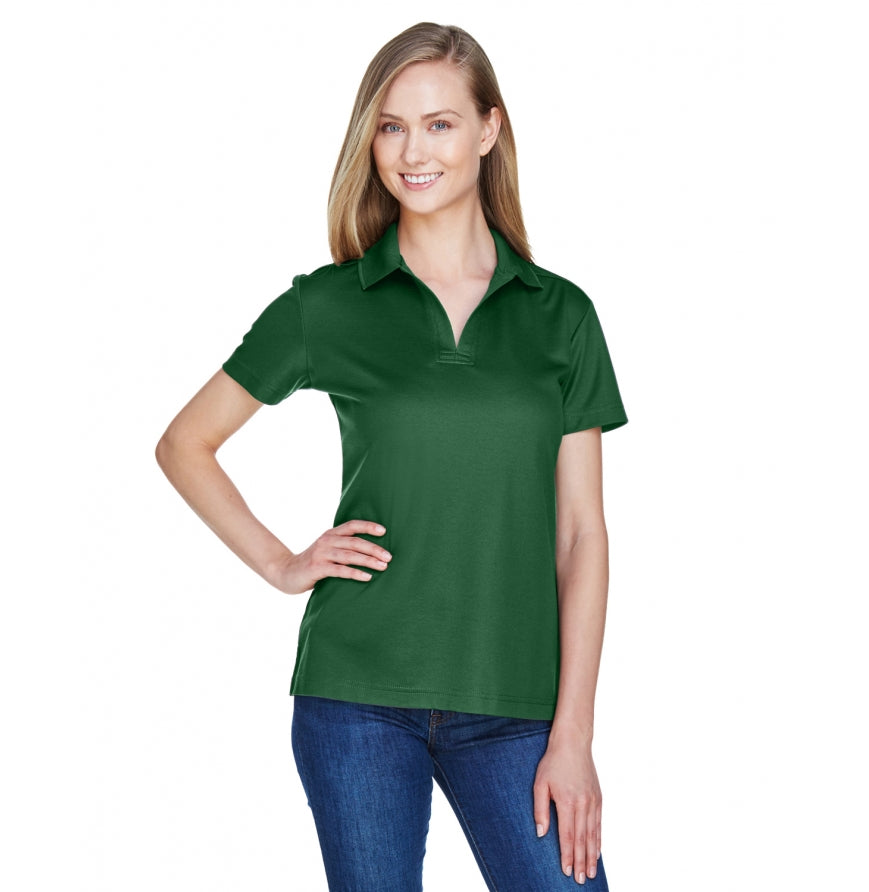 Devon & Jones DG20W Women's Plaited Polo