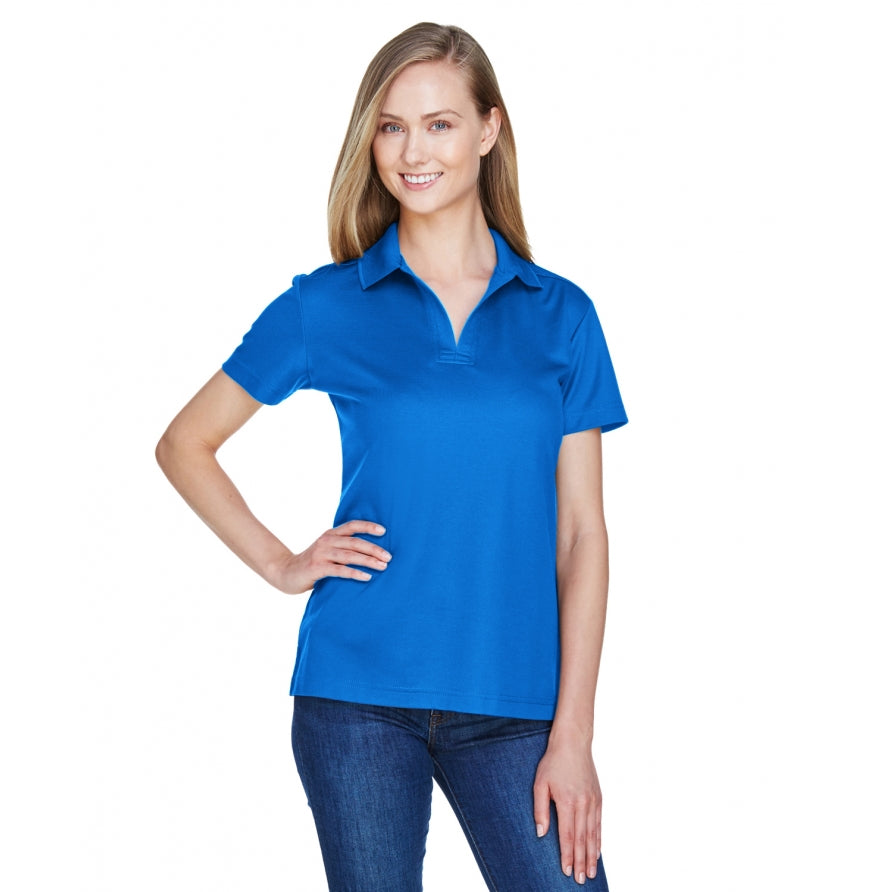 Devon & Jones DG20W Women's Plaited Polo