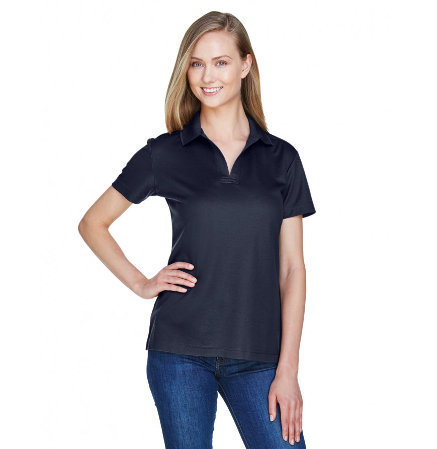 Devon & Jones DG20W Women's Plaited Polo