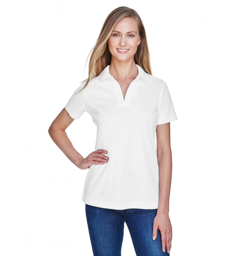 Devon & Jones DG20W Women's Plaited Polo
