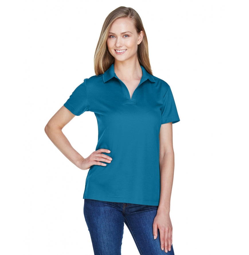 Devon & Jones DG20W Women's Plaited Polo