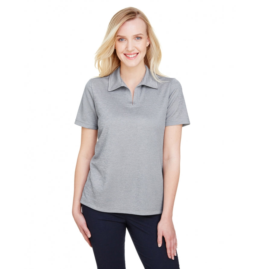 Devon & Jones DG22W Women's Address Melange Polo