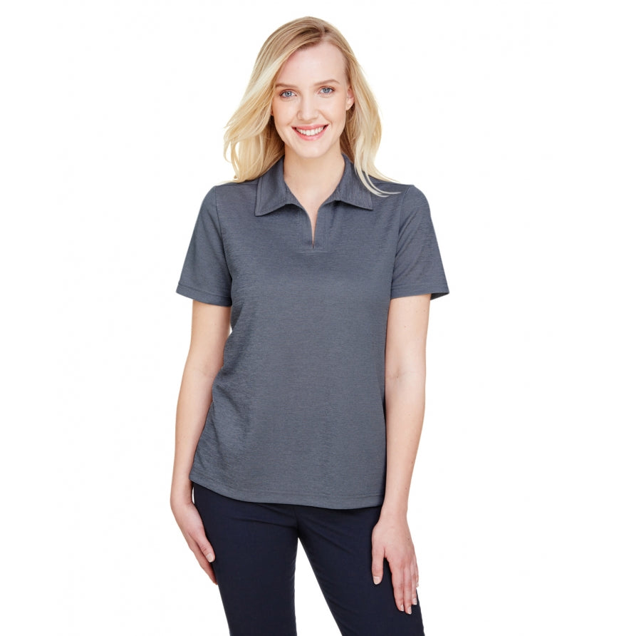 Devon & Jones DG22W Women's Address Melange Polo