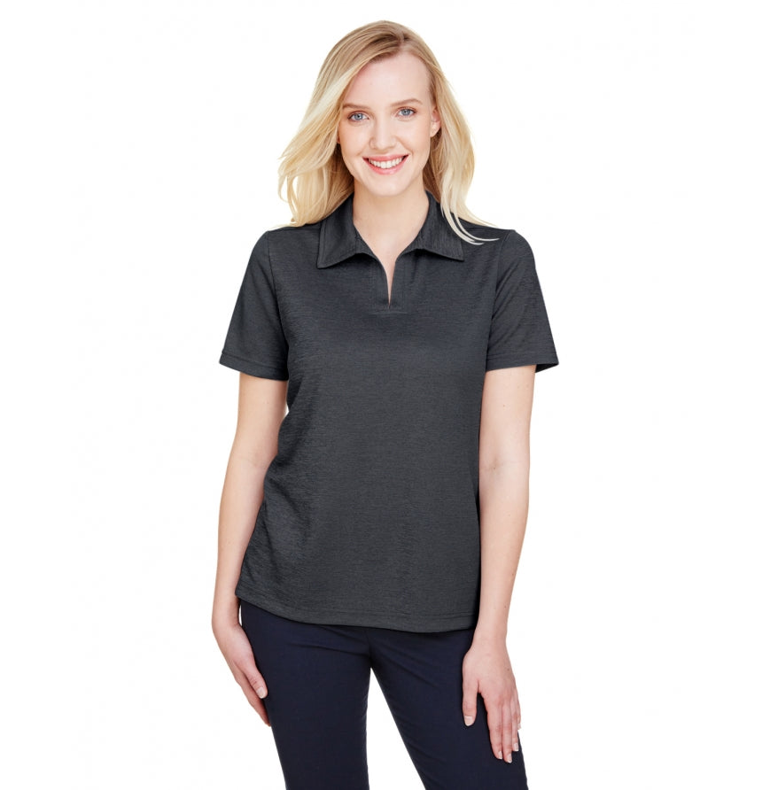 Devon & Jones DG22W Women's Address Melange Polo