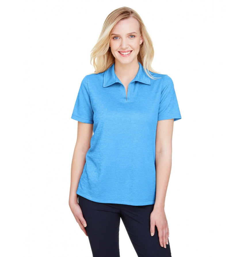 Devon & Jones DG22W Women's Address Melange Polo