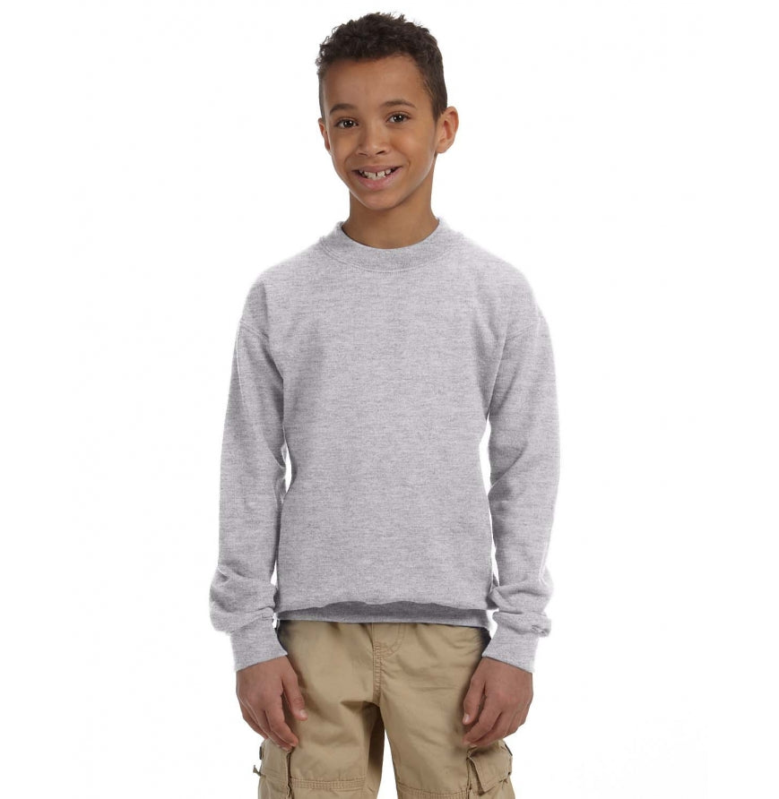 Gildan G180B Youth Heavy Blend Fleece Crew