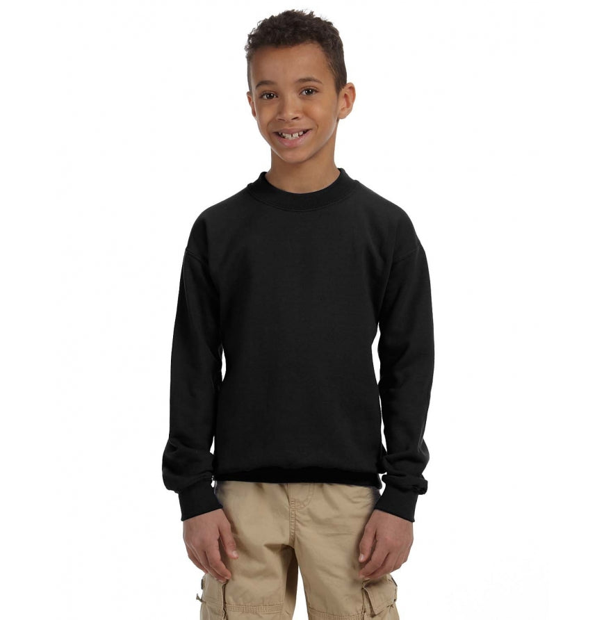 Gildan G180B Youth Heavy Blend Fleece Crew