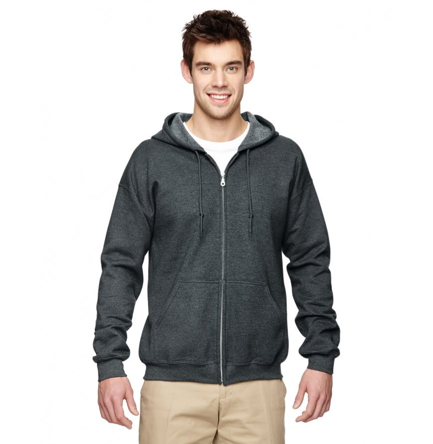 Gildan G186 Unisex Heavy Blend™ Full-Zip Hooded Sweatshirt 50/50 - 8 oz.