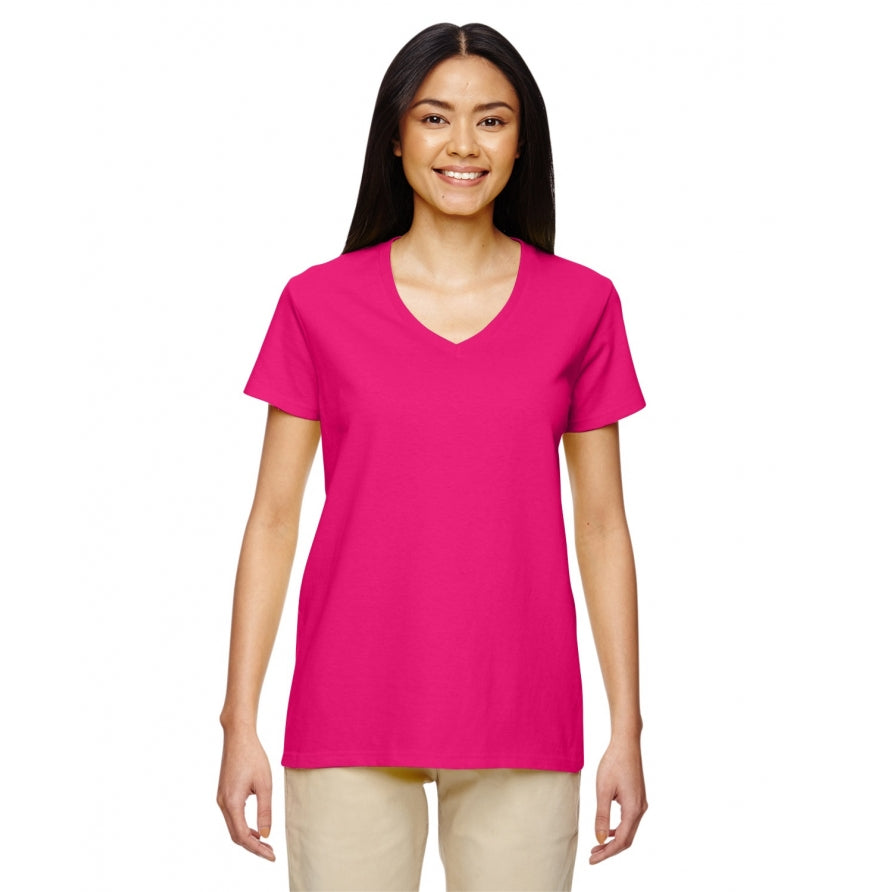 Gildan G500VL Women's Heavy Cotton V-Neck