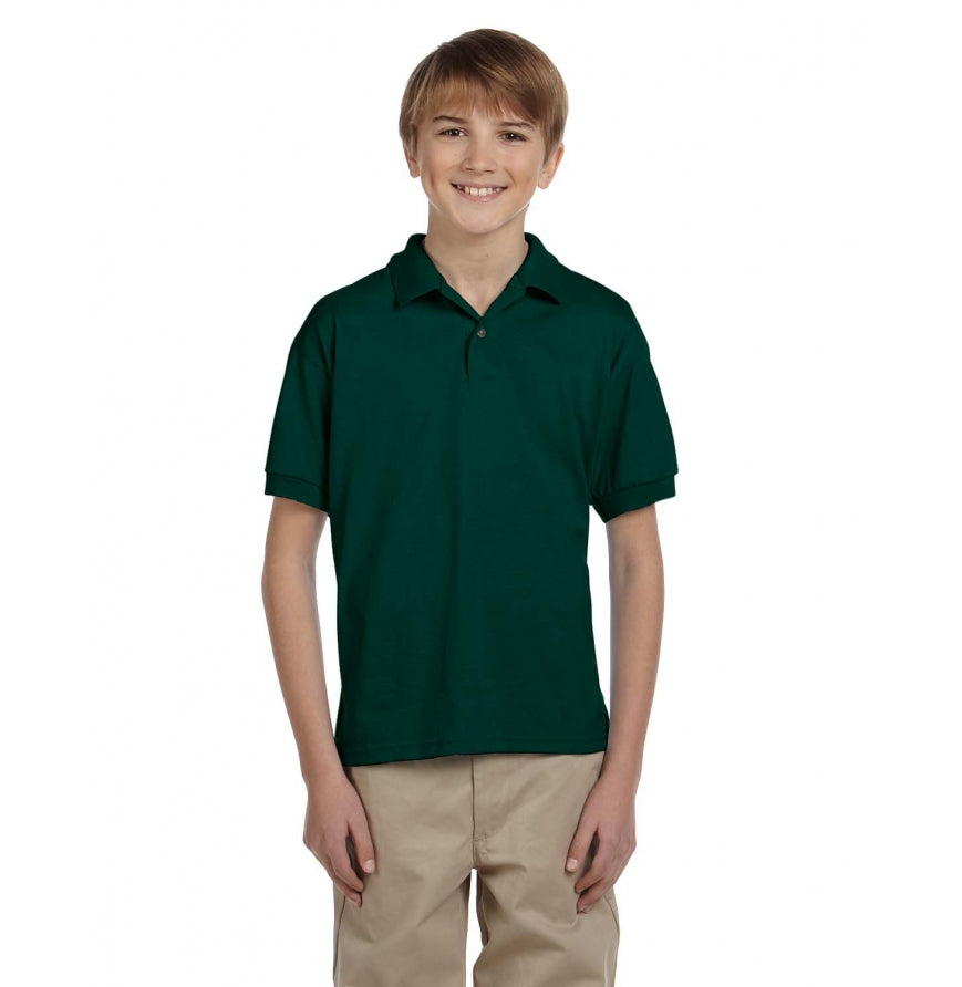 Gildan G880B Youth 50/50 Jersey Polo